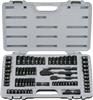 92-839 - 1/4 Inch & 3/8 Inch Drive 99 Piece Fractional & Metric Black Chrome Laser Etched Socket Set - STANLEY®
