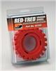 92255-DYN - 4 Inch (102 mm) Dia. x 1-1/4 Inch (32 mm) Wide RED-TRED Eraser Wheel, Wheel Only, Use on DynaZip For Decal Removal