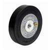 92921-DYNABRADE - 5 Inch (127 mm) Dia. x 1 Inch (25 mm) W Heavy Duty DynaWheel Pneumatic Wheel, Aluminum Hub, 5/8-11 Thread
