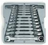 9412 - 12 Piece Combination Ratcheting Wrench Set Metric