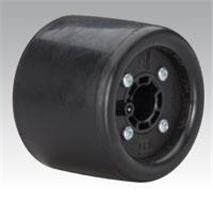 94507-DYNA - 3-1/4 Inch (83 mm) Dia. x 3 Inch (76 mm) W Standard Dynacushion Pneumatic Wheel, Composite Hub, 5/8 Inch Bore