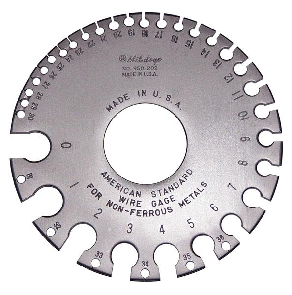 950-202 - #0-36 American Standard Wire Gage
