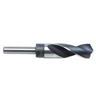 AK55-108 - 1-1/8 HSS Uncoated 1/2 Round Reduced Shank Silver & Deming Drill