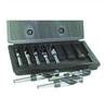 AK81-SET8CO - 9/16 -1 Inch by 16ths Cobalt 8-Piece 1/2 Inch Reduced Shank Silver & Deming Drill Set with Wooden Case