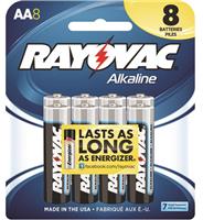 ALAA-8J - AA Size Alkaline UltraPro Standard Single Use Battery (8 per Pack)