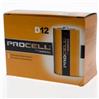 DURPC1300 - D Size 1.5 Volt Duracell ProCell Industrial Alkaline Battery (12 per Box)