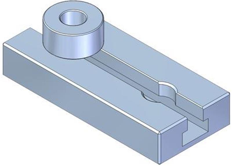 EEPM-30T - Sliding T-Slot For Use With EEPM-SP Blocks