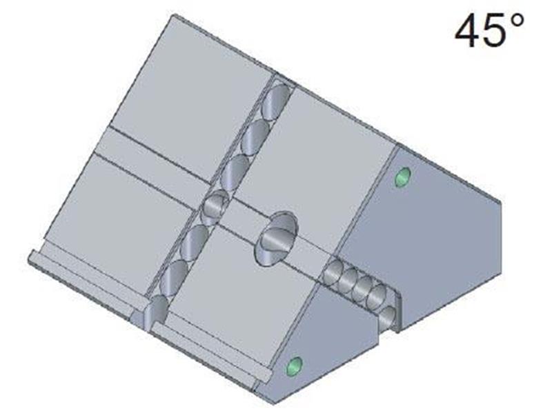 EEPM-IBT45 - 45° Angle, 4-Pole Induction Block