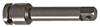 EX-376-4 - 3/8 Inch Square Drive Extension, Pin Lock, 4 Inch Overall Length