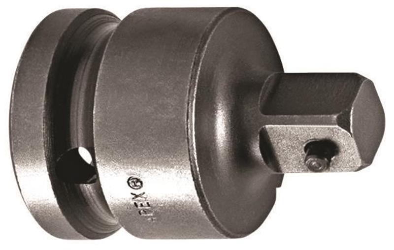5/8 Inch Square Drive Adapter, 1-7/8 Inch OAL with 1/2 Inch Male