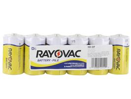 HD-DF - D Size Rayovac Heavy Duty Zinc Carbon Battery (6 per Pack)