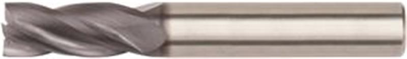I4S0250T075R - 1/4 x 1/4 x 3/4 x 2-1/2 Inch Solid Carbide 4 Flute Endmill