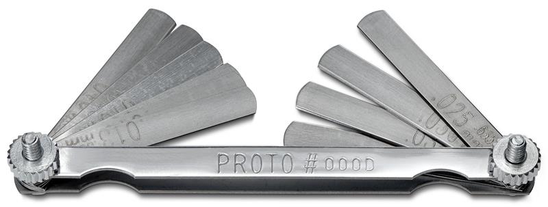 J000D - 10 Blade Ignition Feeler Gauge Set - Proto®