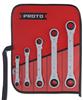 J1190MLO - 5 Piece Metric Reversible Ratcheting Box Wrench Set - 12 Point - Proto®