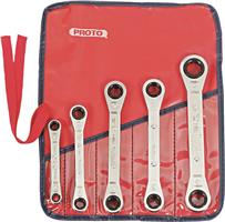 J1190MA - 5 Piece Ratcheting Box Wrench Set - 6 and 12 Point - Proto®
