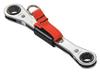 J1195-A-TT - Tether-Ready Double Box Ratcheting Wrench 3/4 Inch x 7/8 Inch - 12 Point - Proto®