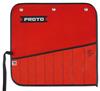 J25TR38C - Red Canvas 9-Pocket Tool Roll - Proto®