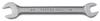 J3026 - Satin Open-End Wrench - 1/2 Inch x 9/16 Inch - Proto®