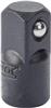 J5256B - Black Oxide Drive Adapter 1/4 Inch F x 3/8 Inch M - Proto®