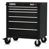 J553441-6BK - 550S 34 Inch Roller Cabinet - 6 Drawer, Gloss Black - Proto®