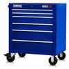 J553441-6BL - 550S 34 Inch Roller Cabinet - 6 Drawer, Gloss Blue - Proto®