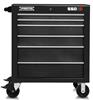 J553441-6DB - 550S 34 Inch Roller Cabinet - 6 Drawer, Dual Black - Proto®