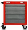 J553441-6SG - 550S 34 Inch Roller Cabinet - 6 Drawer, Safety Red and Gray - Proto®
