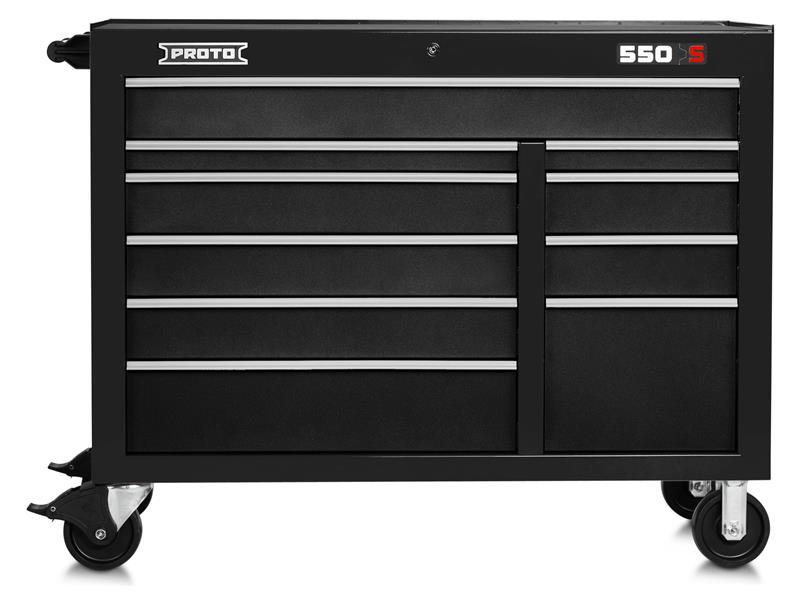 J555041-10DB - 550S 50 Inch Workstation - 10 Drawer, Dual Black - Proto®
