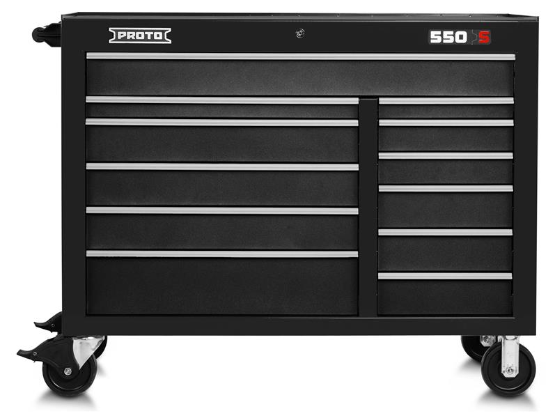 J555041-12DB - 550S 50 Inch Workstation - 12 Drawer, Dual Black - Proto®