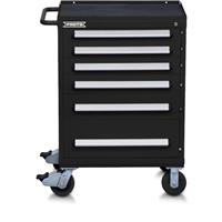 J563042-6BK - 560S 30 Inch Roller Cabinet- 6 Drawer- Gloss Black - Proto®