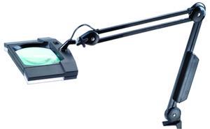 KE76-8540103 - 7.5 x 6.2 Rectangular Lens 3 Diopter Floating Arm Magnifier Light