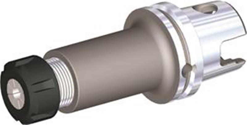 KM63XMZER25120Y-WIDIA - 0.04 to 5/8 Inch Collet Capacity, KM63XMZ Modular Connection, Series ER25 Collet Chuck