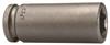MB-12MM23 - 3/8 Inch Square Drive Socket, Metric, Magnetic Bolt Clearance, 12 mm Hex Opening, Long Length