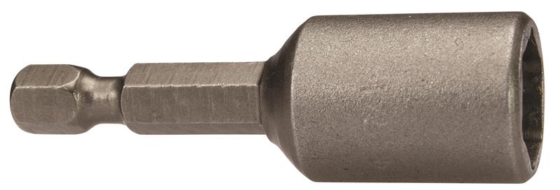 MDA-08 - 1/4 Inch Size, 1/4 Inch Power Drive Nutsetter, 1-3/4 Inch OAL, SAE, For Sheet Metal Screws, Magnetic