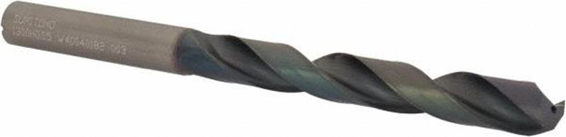 MDW1300HGS5 - 13mm, 135 Degree Drill Point Angle, TiAICr/TiSi Coated, Solid Carbide Jobber Drill