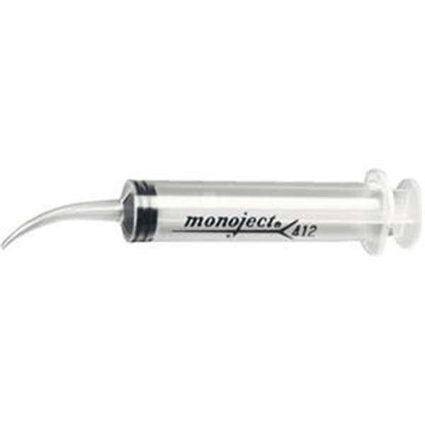 MONOJECT-412 - 12 ml Curved Tip Dispensing Syringe (50/Pkg)