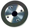 MP55-6180132 - 6 x 3/4 x 1-1/4 Inch - 1/8 Inch Abrasive Depth - 120 Grit - 3/8 Rim CBN Plate Mounted Wheel - Type 6A2C