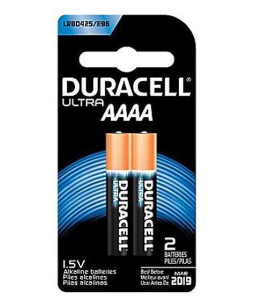 MX2500-B2PK - AAAA 1.5V Duracell Ultra Racell Alkaline Photo Battery (2 per Card)