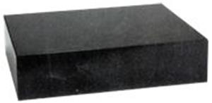 NS50-C09120 - 9 x 12 Inch - Grade B 0-Ledge 3 Inch Thick - Granite Surface Plate