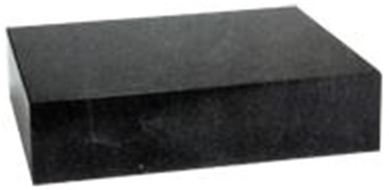 NS50-C12120 - 12 x 12 Inch - Grade B 0-Ledge 3 Inch Thick - Granite Surface Plate