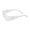 PIP-250-01-0900 - One Size Fits All Rimless Safety Glasses with Clear Temple, Clear Lens and Anti-Scratch Coating