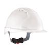 PIP-280-EV6151V-10 - One Size Fits All Standard Brim, Vented Hard Hat with HDPE Shell, 6-Point Polyester Suspension and Wheel Ratchet Adjustment
