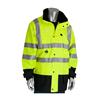 PIP-343-1756-LY-XL - X-Large ANSI Type R Class 3 7-in-1 All Conditions Coat with Inner Jacket and Vest Combination