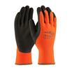 PIP-41-1400-L - Large Hi-Vis Seamless Knit Acrylic Terry Glove with Latex MicroFinish Grip on Palm & Fingers