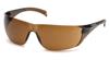 PYCH118S - Sandstone Bronze Lens Billings Safety Glasses W/ Temples (12/Box, 300/Case)