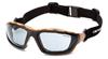 PYCHB420DTP - Gray Anti-Fog Lens Carhartt Carthage Safety Glasses W/ Black & Tan Frame (12/Box, 300/Case)