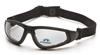 PYGB4010STR15 - Clear Lens/Black Frame Series XSG Anti-Fog Safety Glasses W/ 1.5 Lens (6/Box, 72/Case)