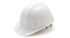 PYHP14110 - White 4-Point Ratchet Suspension Hard Hat (16/Box, 32/Case)