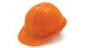 PYHP14140 - Orange 4-Point Ratchet Suspension Hard Hat (16/Box, 32/Case)