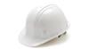 PYHP16010 - White 6-Point Snap Lock Suspension Hard Hat (16/Box, 32/Case)